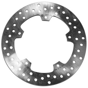 BMW S R Brake Rotor (1) - Rear - Brembo OE Powersports - Slotted - `14-`22